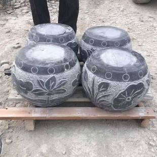 零售仿古青石石雕柱基石抱柱石常年质优价廉