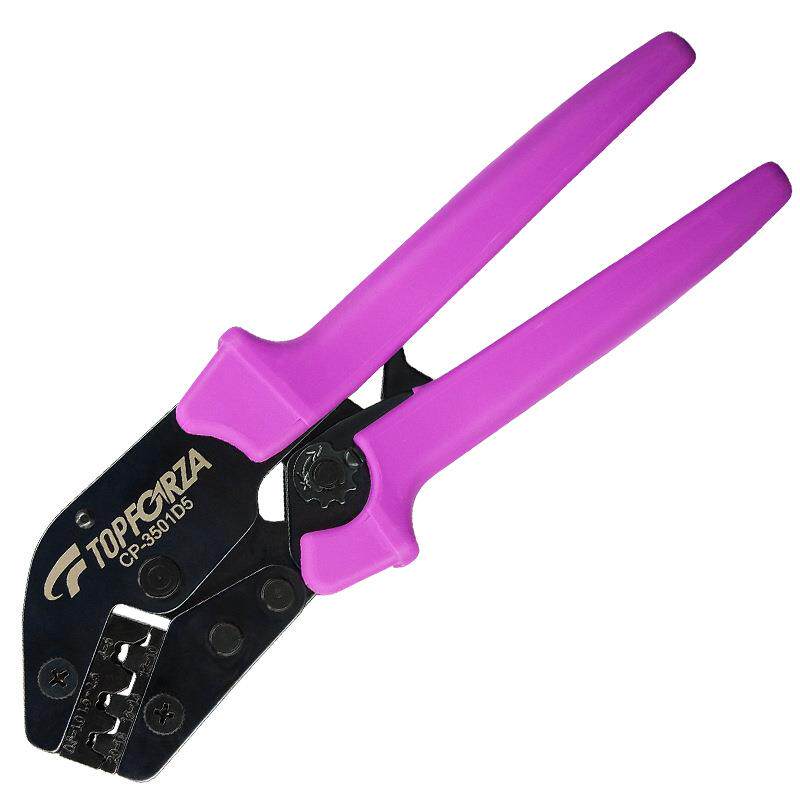 拓伏锐CP-3501D5接续裸端子棘轮压接钳端子压线钳冷压接钳压着钳