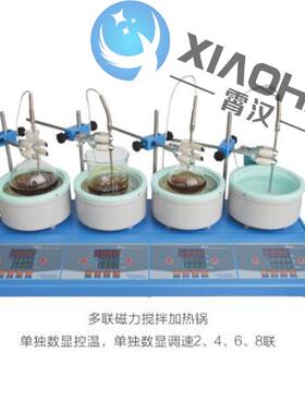 ZNCL-DLS-G多联磁力搅拌加热锅多工位磁力搅拌器