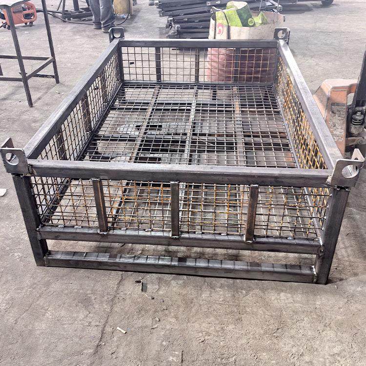 托盘仓储笼上海智琳厂家供应网格款固定式金属网箱销售金属料框,包装,金属托盘,淘宝优惠券,粉丝福利购,淘宝优惠卷