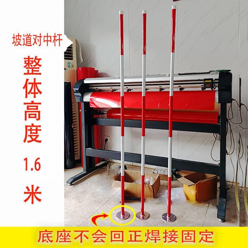 摩托车绕桩考杆驾校科目二练车杆自动回正不倒翁摩托车考试训练桩