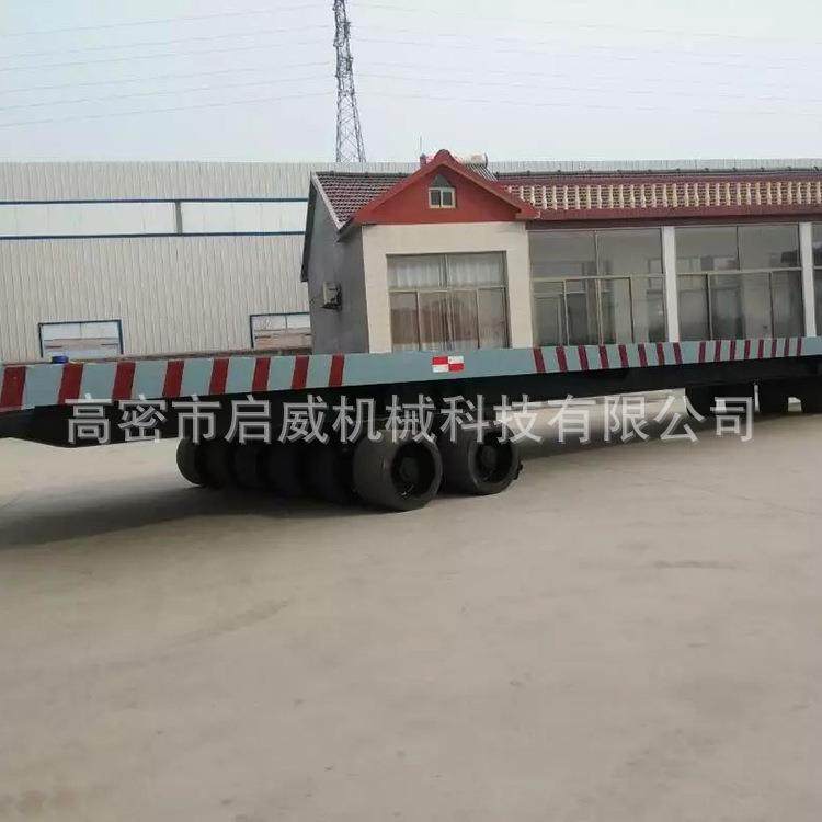 100吨平板拖车搬运公司转运拖车港口重型平板拖车厂家