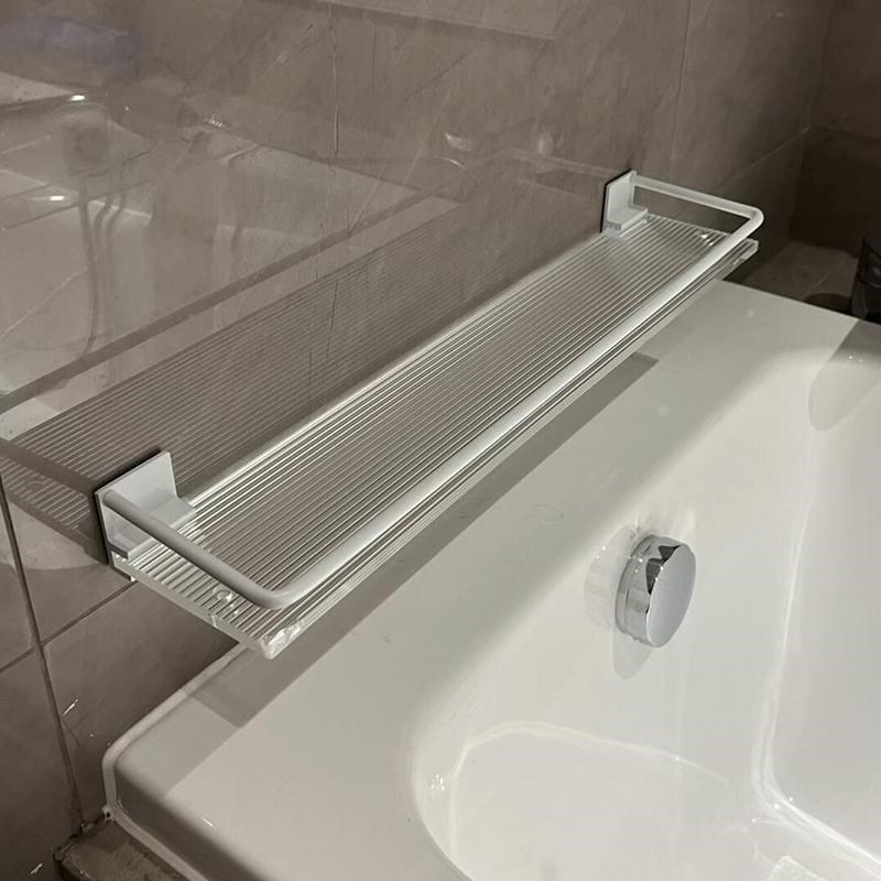卫生间马桶上方置物架水箱后空隙遮丑免打孔壁挂式洗漱台收纳架