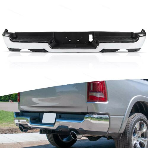 适用于2019-2024款道奇dodgeram1500后保险杠双排带孔CH1103146