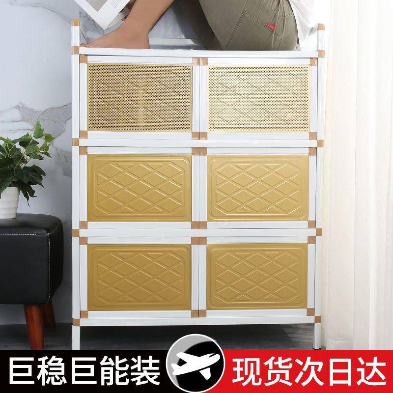 不锈钢碗柜家用厨房橱柜简易多功能储置物柜厨房收纳柜箱灶台架子