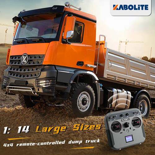 卡勃利特5701遥控自卸车3合1主板4x4工程车2速变速器1/14玩具模型