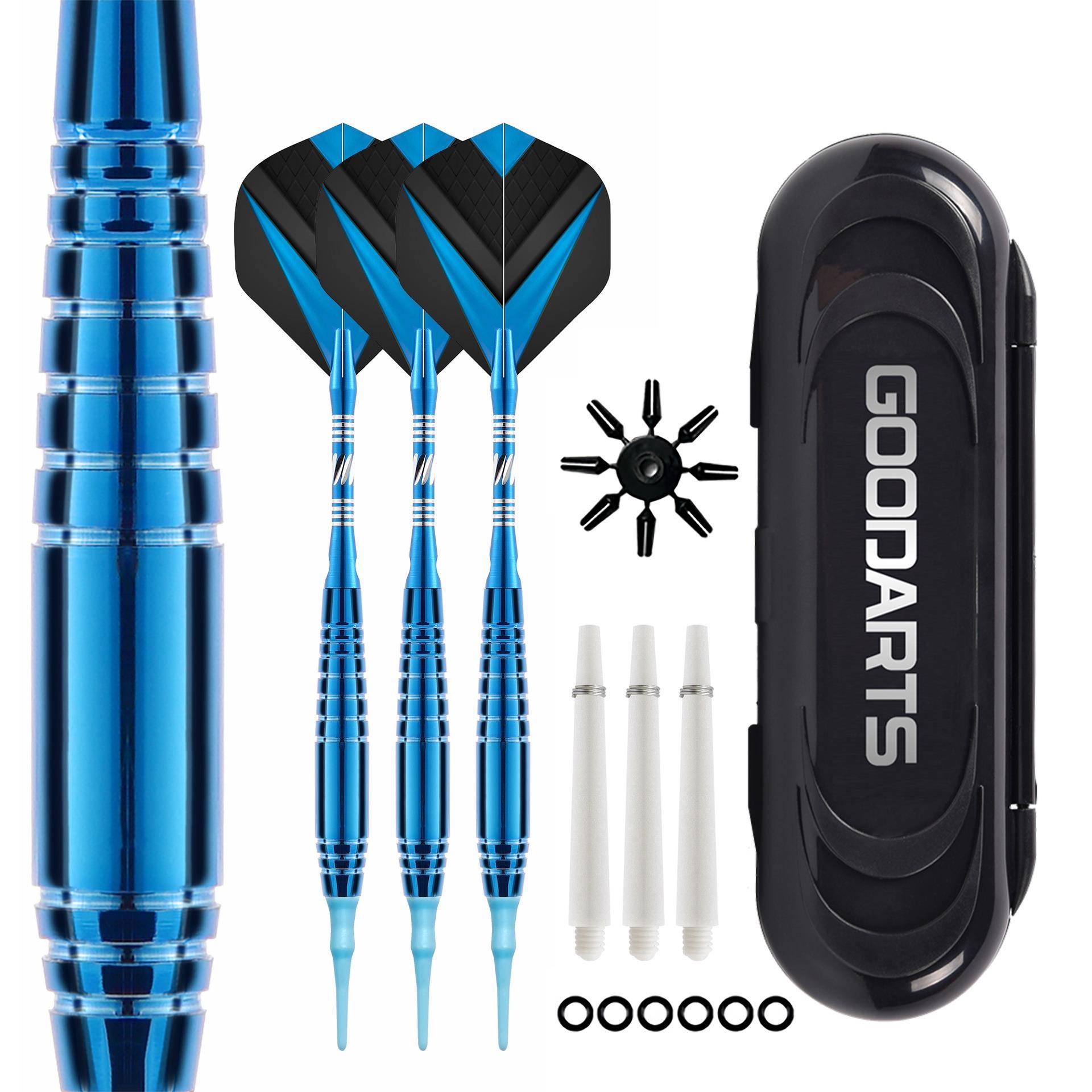 GOODARTS骑士飞镖19g电子飞镖软式飞镖针配盒直销热卖