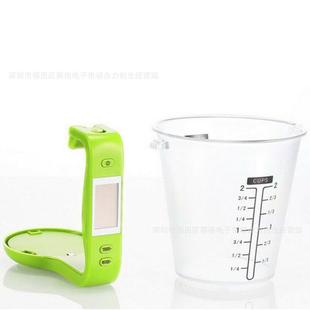厨房秤电子量杯烘焙秤1KG液体量杯厨房电子秤600ML