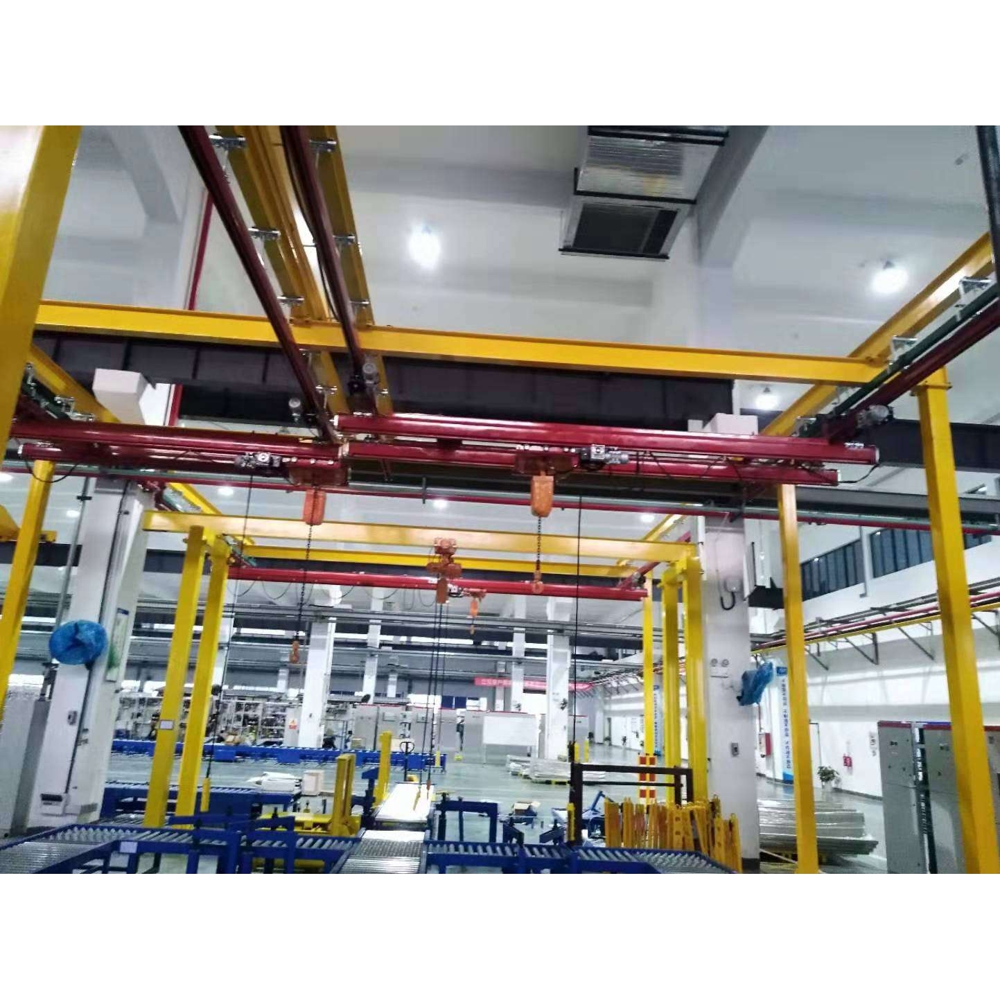 单轨吊行车葫芦小车轨道配件供应KBK柔性起重机0.5-2T