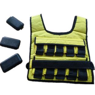 可调节重量型铁块背心课拆卸型负重背心10公斤30千克50公斤