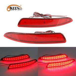 OKEEN适用07-13宝马E70X5后杠灯专用高亮led刹车灯后保险杠尾灯