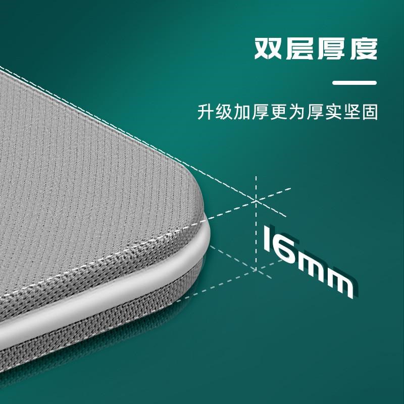 办公桌隔板挡板带铝槽工位电脑桌面多色网格吸音木板包布屏风隔断