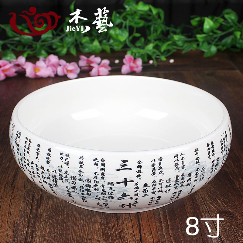 青花茶洗 大号茶具笔洗青花陶瓷配件小号茶道零配水盂水洗特价