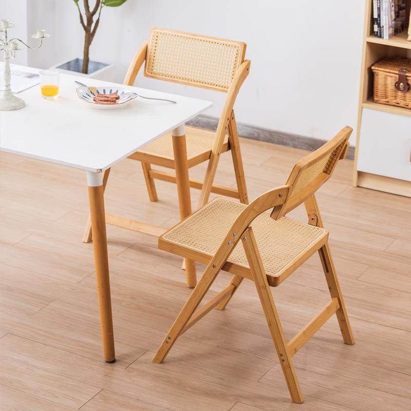 藤编折叠餐椅家用原木风餐桌凳子实木靠背椅子日式餐厅休闲吃饭椅,鲜花速递/花卉仿真/绿植园艺,割草机/草坪机,淘宝优惠券,粉丝福利购,淘宝优惠卷