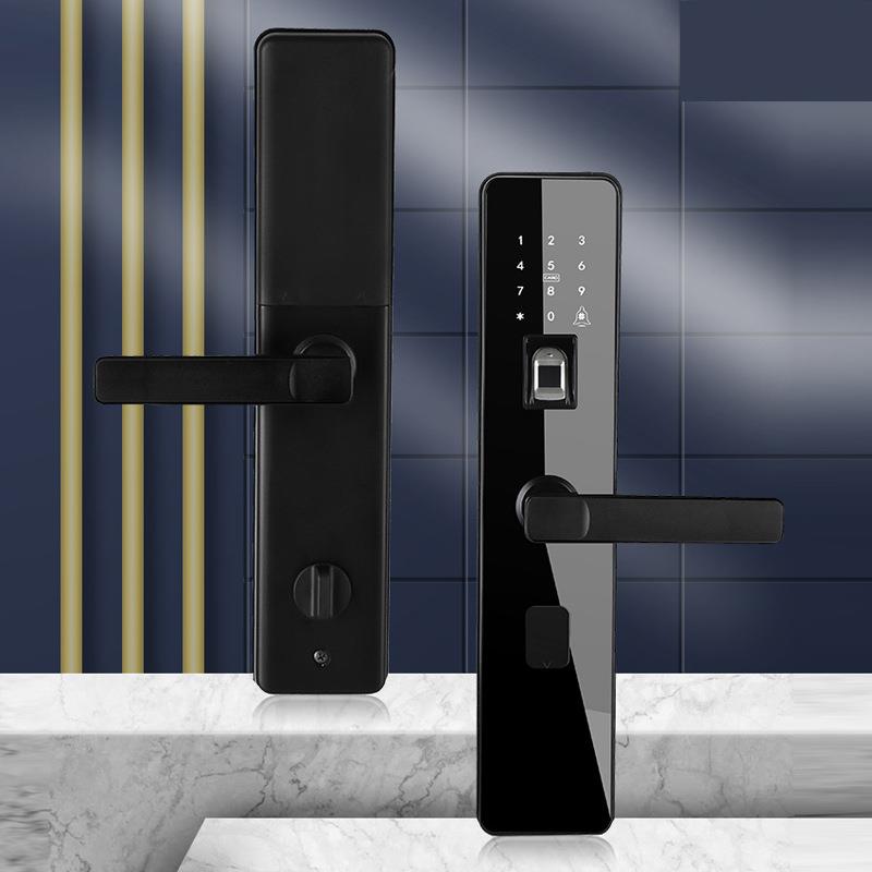 JXD-13指纹锁家用电子锁智能锁通用型密码开锁防盗门锁家居入户门