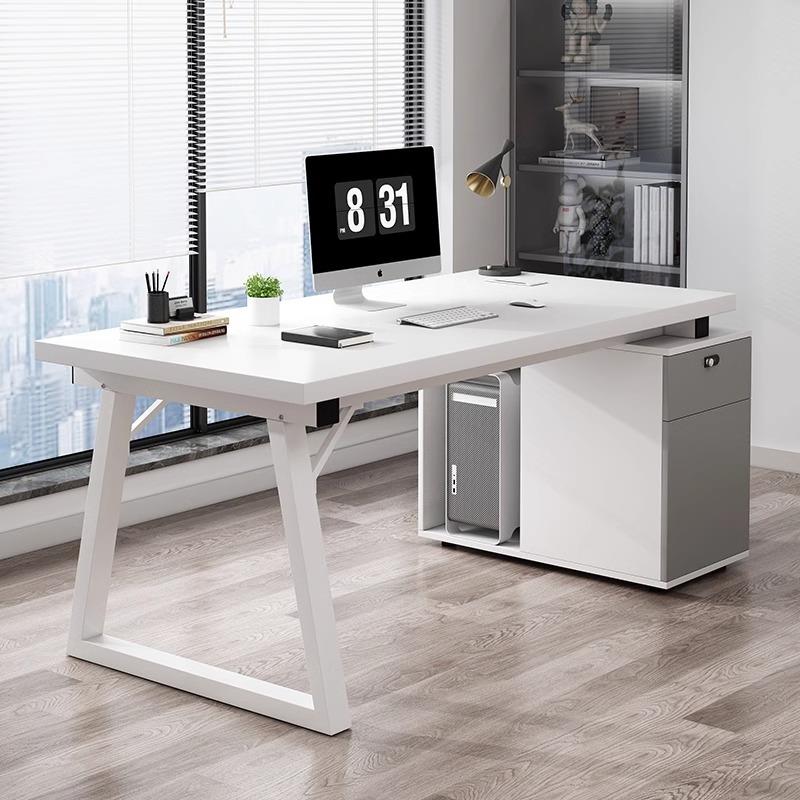 办公桌家用简约现代台式电脑桌简易桌椅组合办公室员工位职员桌子