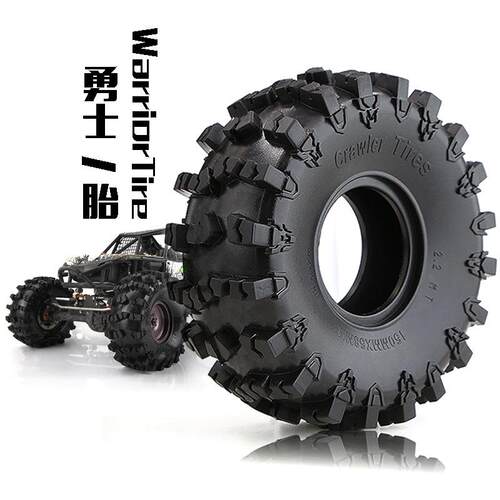高端品质AXIAL1/10山羊TRX-4攀爬胎管架攀爬2.2寸勇士胎R59