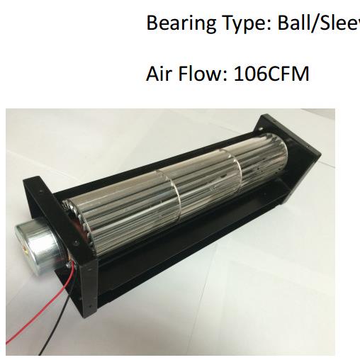 直销横流风机DC12V、24V、60300(60mm*300mm)工业静音风机