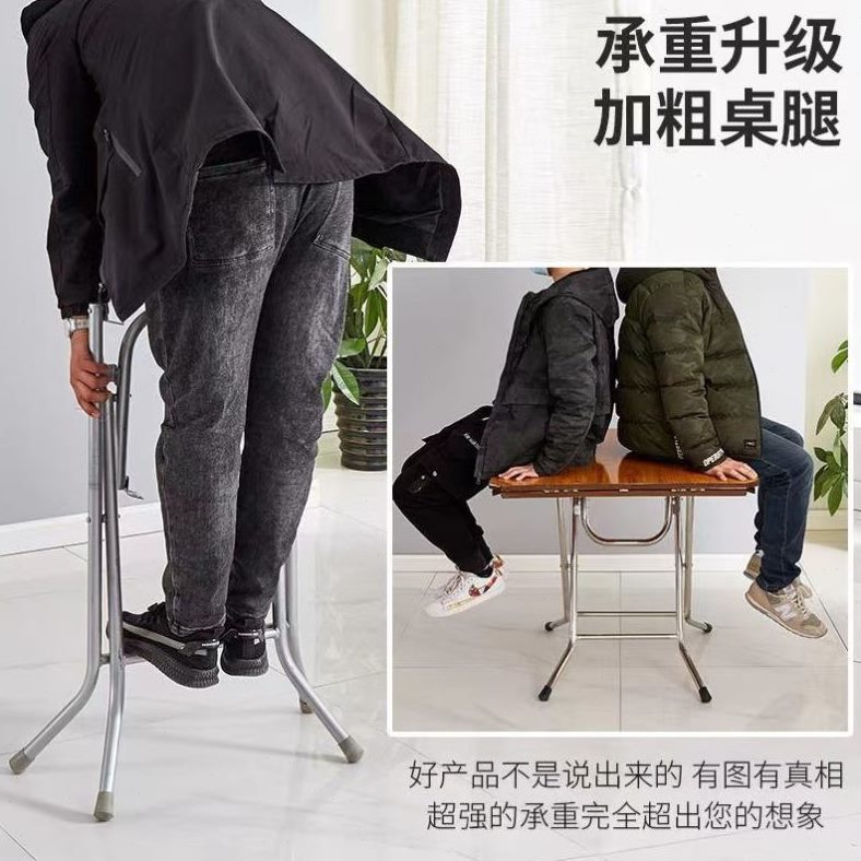 简易折叠桌桌腿子桌架架子餐桌腿折叠腿腿地桌腿支架折叠桌子支架