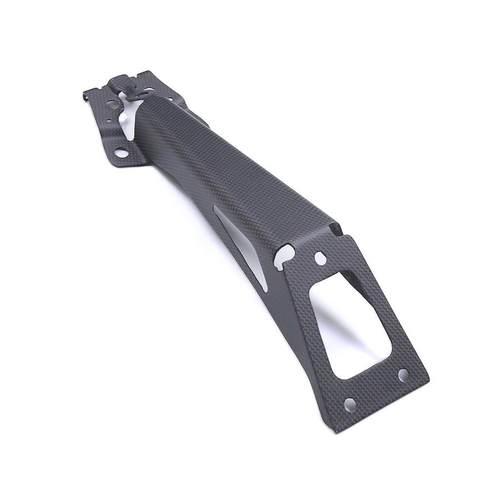 适用杜卡迪Hypermotard骇客950改装碳纤维后牌照支架外壳