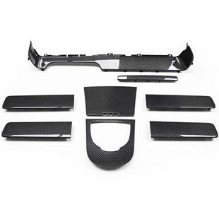 内饰 8件汽车改装 适用于新款 奔驰大GW464巴博斯真碳纤维替换套件