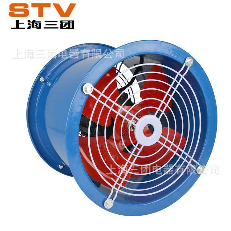 SF轴流风机SF6#-4管道式岗位式固定式2.2KW工业排风机