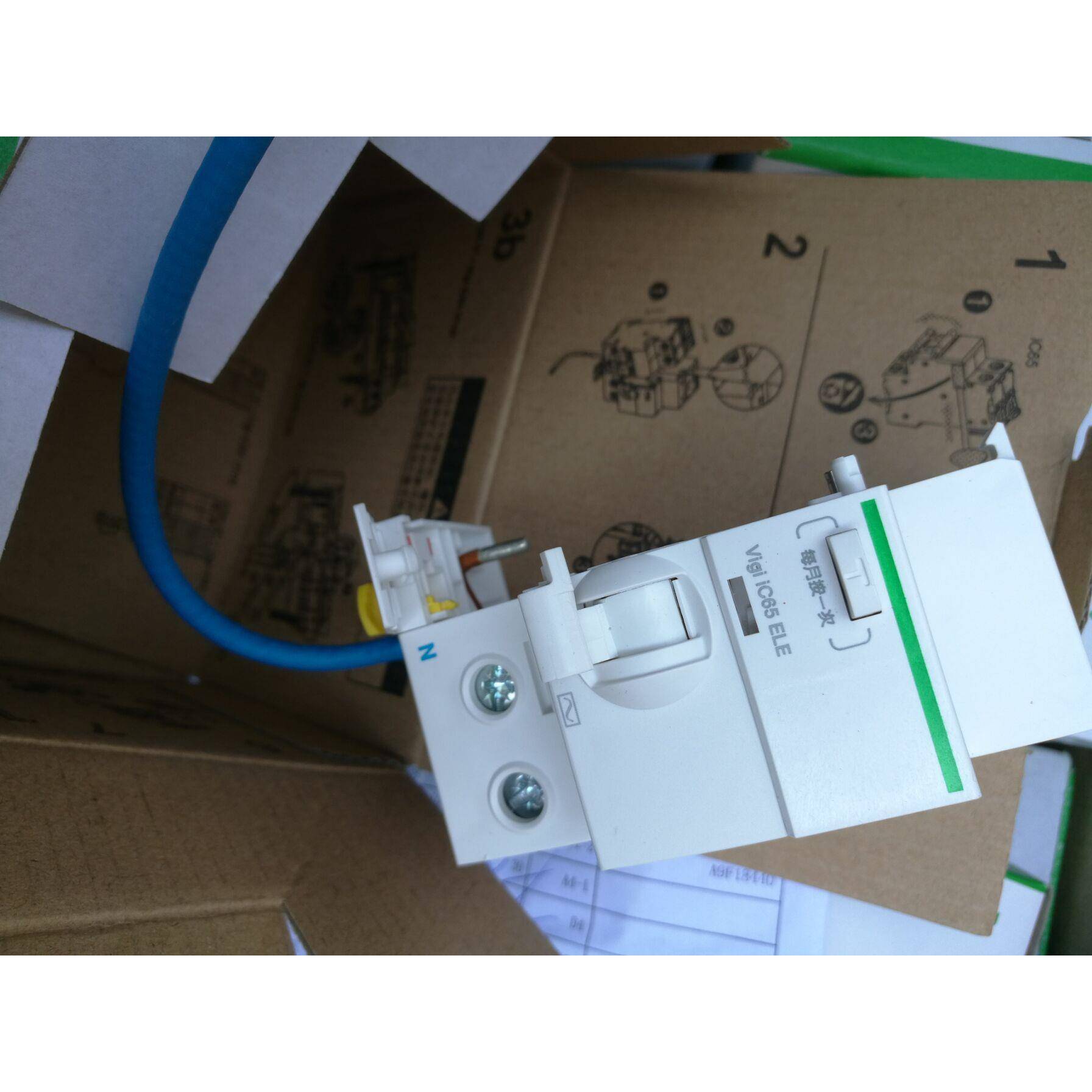 原装漏电开关附件VIGIIC65ELE1PPN40A30MAA9V53640