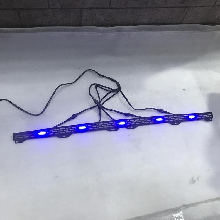 适用14-21年丰田toy0taTUNDRA坦途LED蓝色机盖通风网小灯日行灯