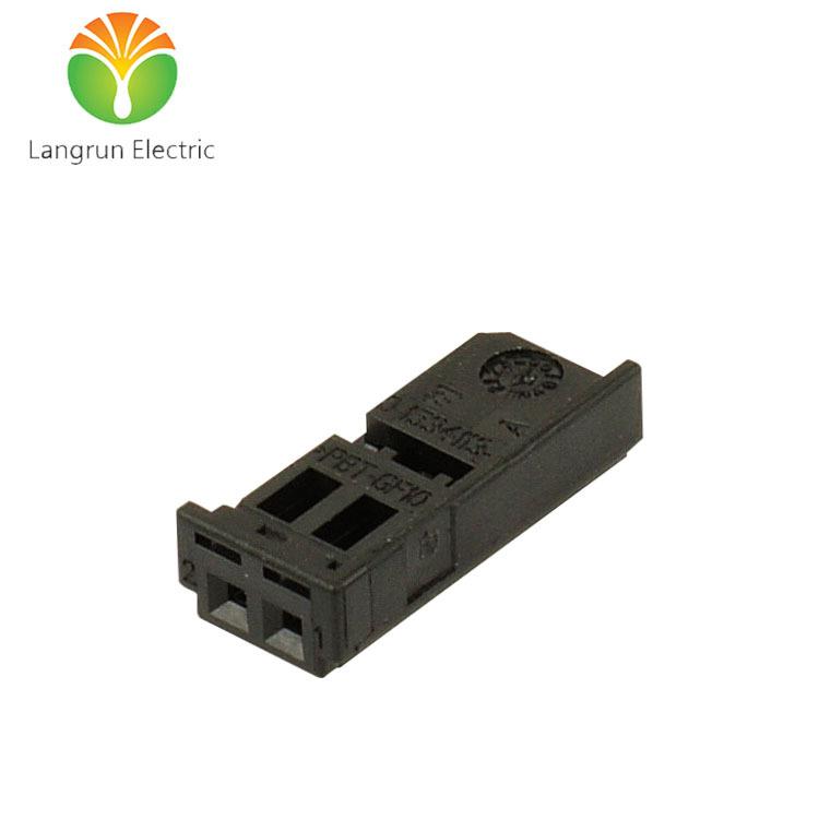 DJ7021-0.6-21扬声器开关接插件2孔护套1534113-1