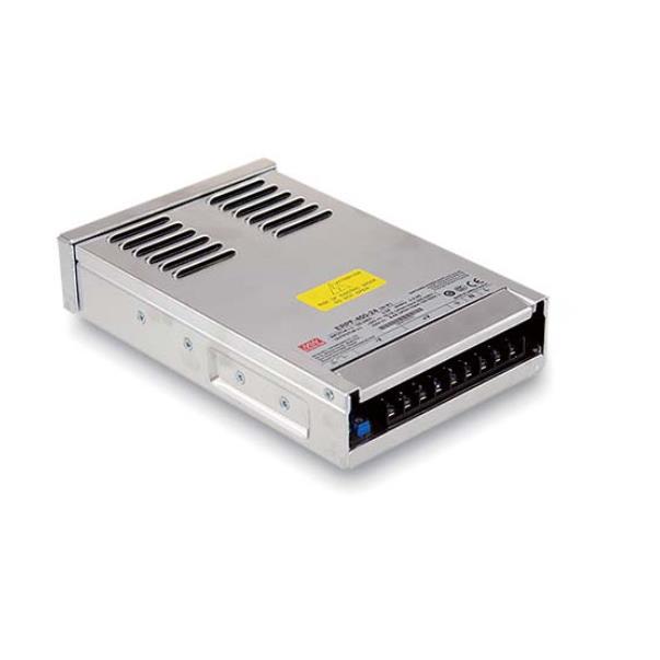 现货ERPF-400-12400W12v封闭型带PFC功能明纬防雨开关电源