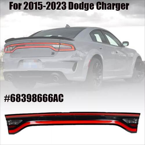 适用于2015-2023款道奇战马Charger贯穿制动内LED尾灯68398666AC