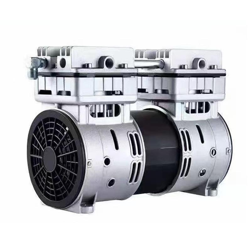 新款小型无油静音空压机气泵专用机头550W/750W泵头铜线电机