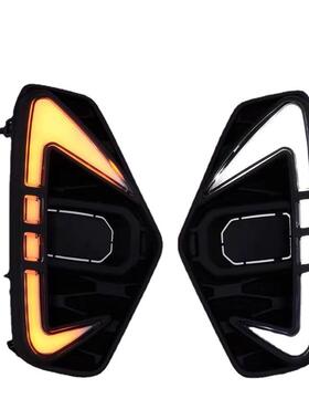 适用20-21款NAVARA纳瓦拉NP300LED日间行车灯改装前雾灯日行灯