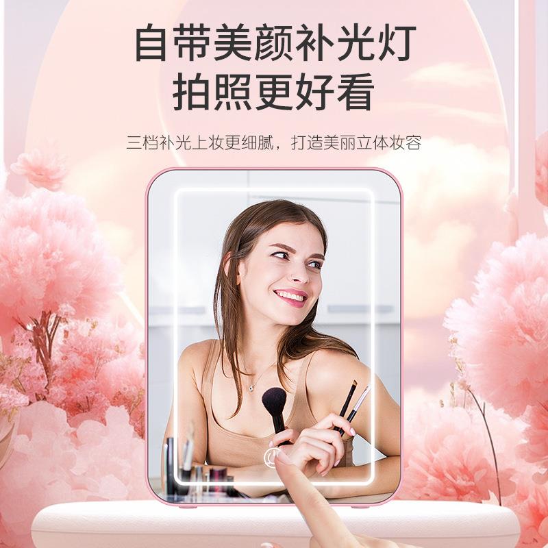 汽车车载led灯美妆冰箱保鲜冷藏车用家用宿舍冰箱便携迷你小冰箱