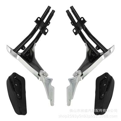 适用于宝马K1600GTL2010-2018年后座乘客扶手改装后尾箱靠背配件