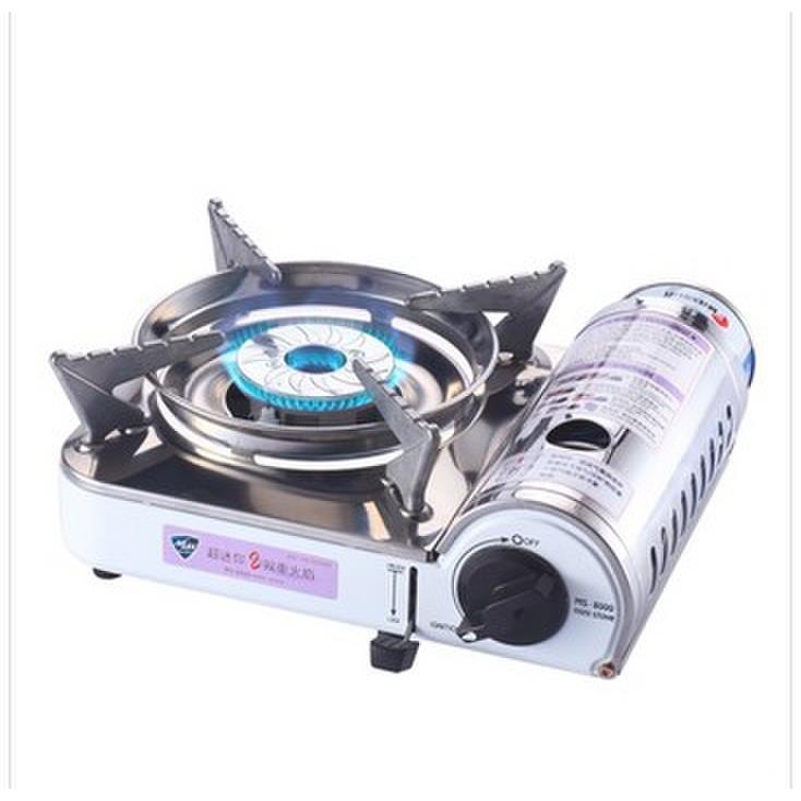 MS-8000迷你双重火焰卡式炉烧烤炉瓦斯炉户外卡式炉