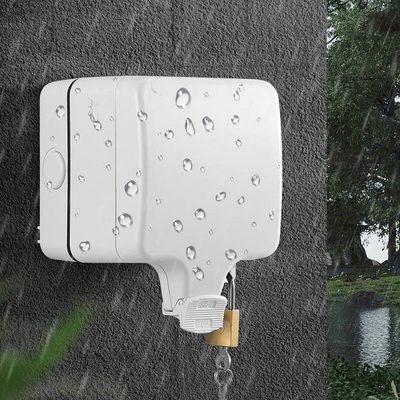 罩防护露防水盒子户外罩明装防水盒带锁保护空气开关带漏电保护天