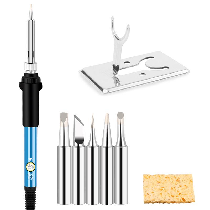 热销电烙铁内热式可调温电络铁60W电烙笔焊接套装烙画笔