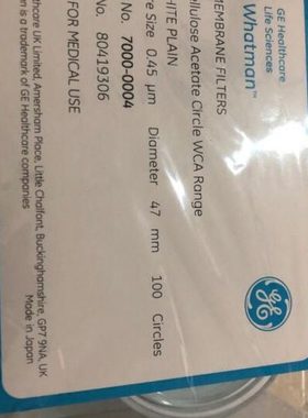 0纤维平醋酸4白色4膜W-0-膜 滤素0tCA00膜7mm070滑 17000h4man/0a