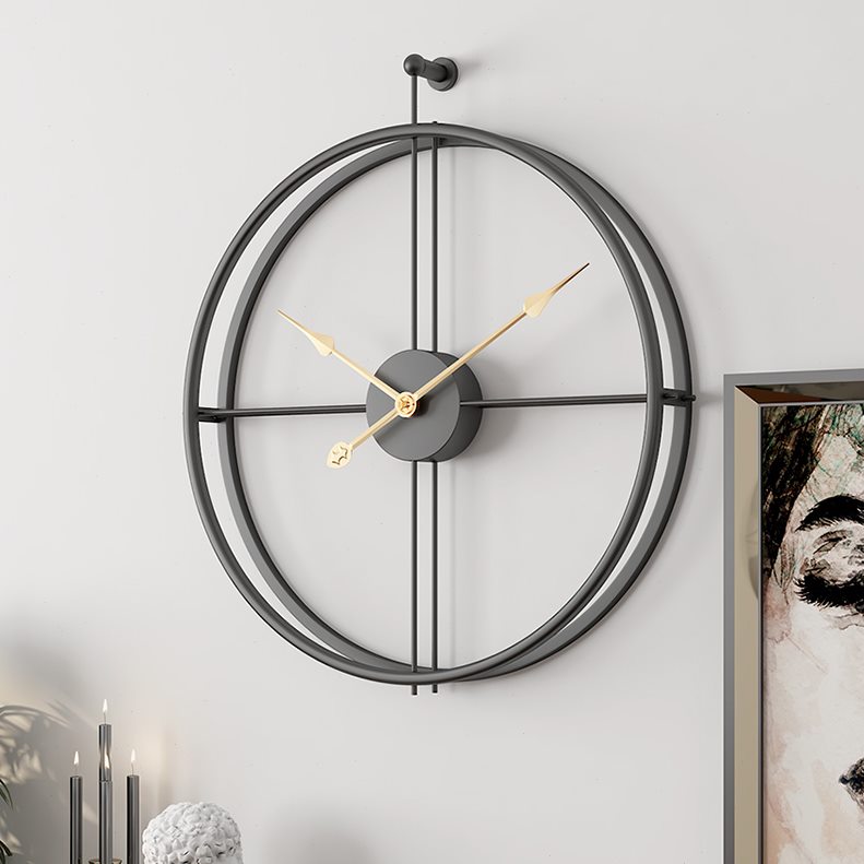 欧式挂钟时尚个性创意时钟家用艺术壁挂装饰墙美式客厅现代简约表