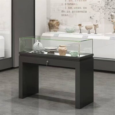 博物馆展示陈列产品展示柜珠宝玻璃展柜透明展览柜展台古董文物展