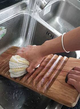 搓衣板家用手洗手握式洗衣服搓板家用实木洗衣板单面搓板防霉防滑