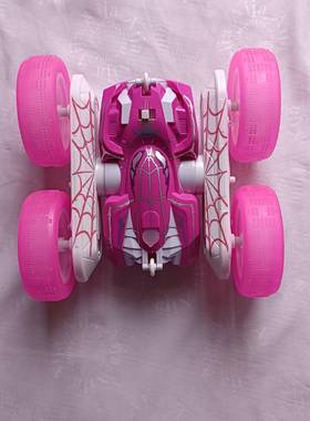 灯光摆臂特技车变形遥控车双面翻滚车四驱越野攀爬车儿童电动