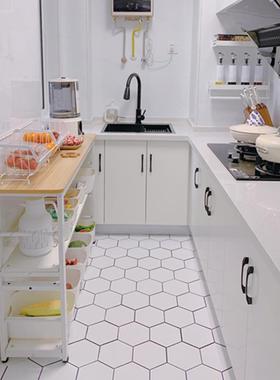 厨房桌子切菜桌微波炉置物架落地式烤箱收纳柜储物台柜子多层架子