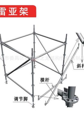 番禺工厂供应钢铁雷亚镀锌管架背景架舞台TRUSS架钢铁背景大型演