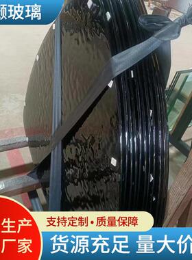 供应各类圆形方形三角8MM10MM12MM灰色熔岩钢化玻璃加工