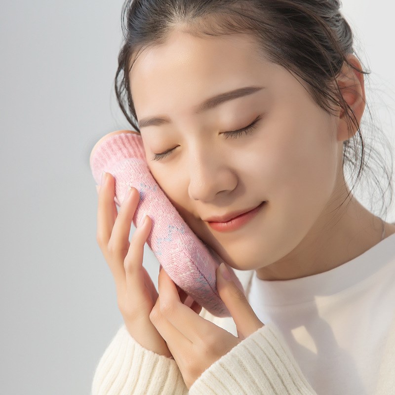 热水袋敷肚子婴儿硅胶热水袋注水防爆暖水袋灌水迷你卡通暖手袋可