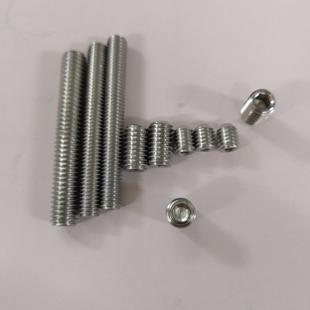 DIN916GB80M2.5M3不锈钢凹端内六角紧定止付机米螺丝顶丝现货