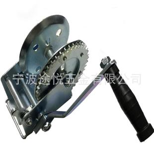 供应1200LBS手摇绞车空架船用手摇绞盘游艇拖车手动绞盘