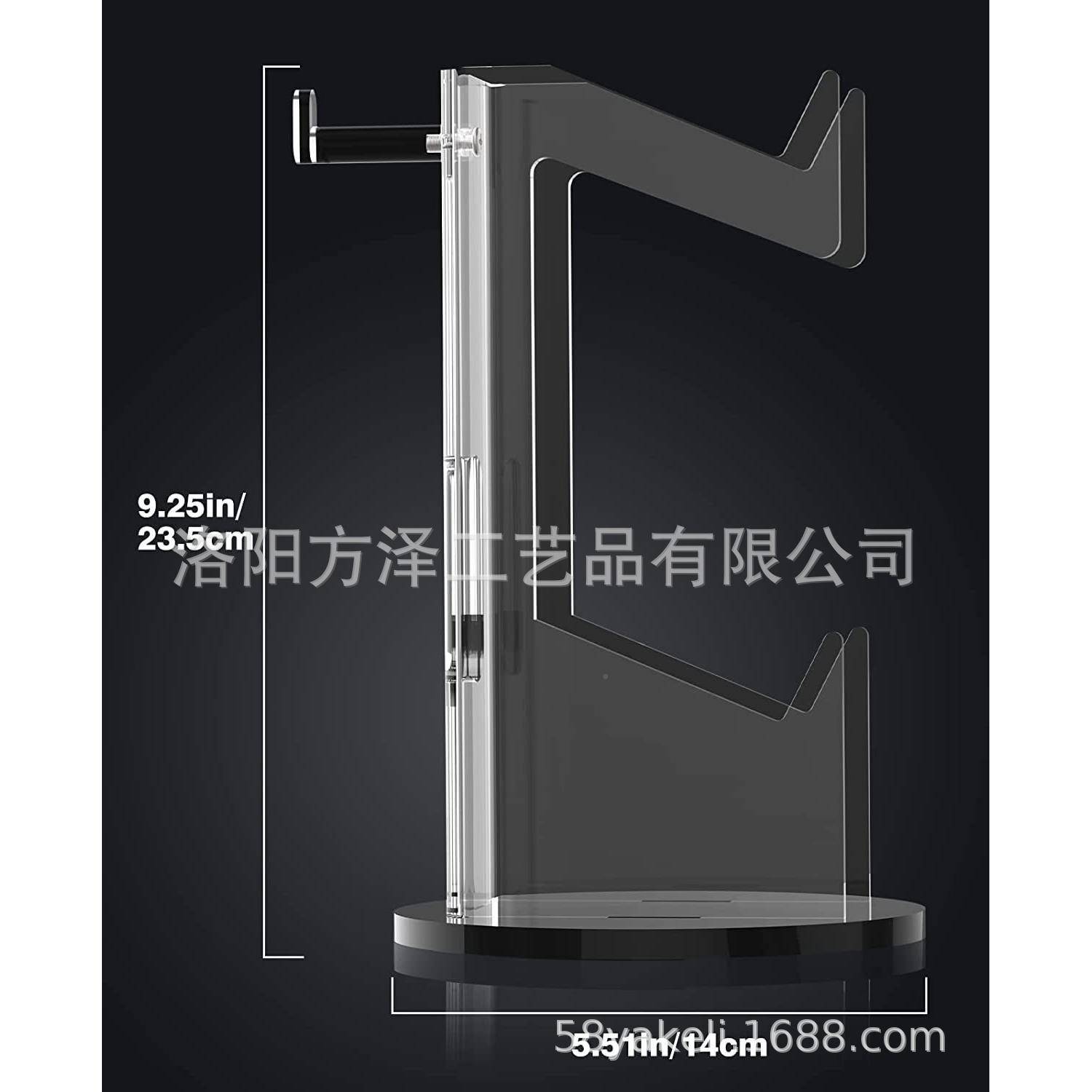 克力耳机架游戏手柄展示架S4线2展示架蓝桌面展示亚支P无架